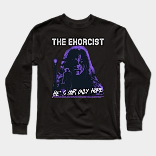 Scary Horror Movie Exorcist Long Sleeve T-Shirt